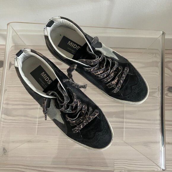 LIKE NEW Golden Goose Mid Star Sneakers - Picture 4 of 12